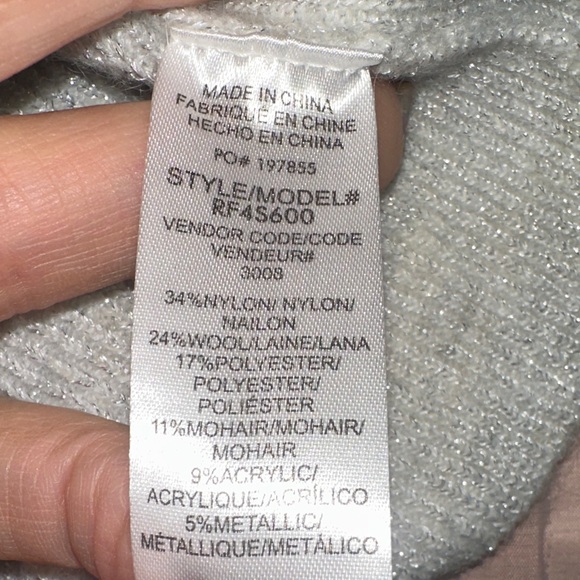 Splendid Heather‎ Gray Women's Knit Cardigan - Picture 10 of 10